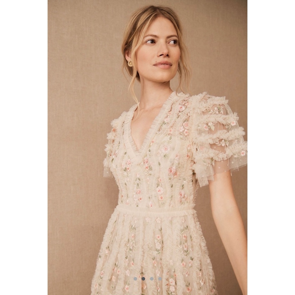 Needle & Thread Florentina Ruffle Dress - Picture 2 of 9